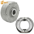 Rear Brake Drum Hub   Shoes Kit For Honda Recon 250 Trx250 Trx250te tm 1997-2023