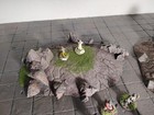 Two 3d Printed Hills Gamescape3d Wargame Terrain 28mm