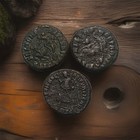 Lot Of 3 Genuine Ancient Roman Coins - Constantine Era 307-350 Ad - C00517