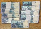  argentina 50 Pesos P 362a 9x Bundles  900 Notes   2015  Unc   free S h   