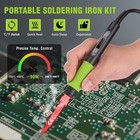Workpro Electric Soldering Iron Kit Lcd Digital Display Durable