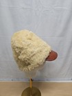 Swedish Military Sherpa Sheep Wool Fur Winter Hat Quilted Lining Brim Wwii Ww2 