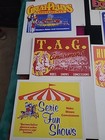10 Vintage Original Carnival And Fair Posters