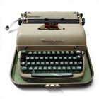 Vintage Remington Quiet-riter Typewriter Miracle Tab 1950s With Case