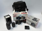 Canon Eos Rebel T7 Digital Slr Camera     Premium Kit   Ef 75   300mm Lens
