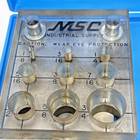 E-z Punch Pak  Punch   Die Set Complete 7 Blue Case