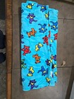 Grateful Dead Dancing Bears Fleece Blanket Throw Lightweight 50x60 Soft