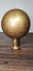 Vintage Northmore s Highland Park Brass Sphere Glove On Stand Engraved Mcm   