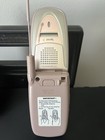 Vintage Pink Sprint Sanyo Vi-2300 Flip Phone Cell Phone W  Battery ear Bud Lb