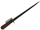 Confederate Home Made Side Knife Made From A Bayonet Gettysburg Museum 1986-2024