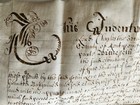 1680 17th Century Manuscript On Vellum Antique British Legal Document In English