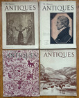 1943-1944 The Magazine Antiques - Lot Of 8 Issues
