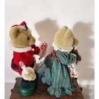Vintage Avon Mr    Mrs  Santa Claus Bears Plush Teddy Bears  read Description  