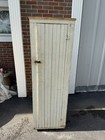 Antique Primitive Beadboard Jelly Cupboard Vintage Storage Pantry Cabinet White