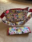 Rare  Jujube Hello Kitty Sanrio Hobobe With Changing Pad