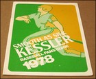 1978 Kessler Baseball Fans Guide Preview New York Yankees Los Angeles Dodgers