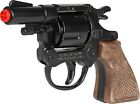 New Kids Colt Detective Style Toy Diecast Cap Gun Revolver - Black