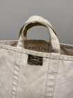 Vtg Dandux Cr Daniels Canvas Duffle Tote Bag Coal Boat Lineman Rivets Large