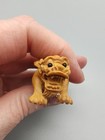 Hand Carved Boxwood Netsuke Dragon 2   
