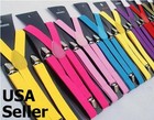  all Colors  Mens Womens Clip-on Suspenders Elastic Y-shape Adjustable Braces