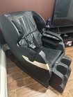 Real Relax Electric Massage Chair Black Faux Leather
