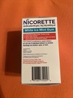 Nicorette 2 Mg Nicotine Stop Smoking Gum  White Ice Mint - 160 Count Exp 12 2027