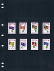 1 3 Off  12 50 Scott Value - 1987 Bvi Virgin Isl Flags Countries Cv Mnh Nh Umm