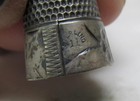 Vintage Sterling Silver  11 Thimble   5 2grams   3-g343