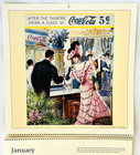 Coca Cola Calendar 1995 Great Variety Nostalgic Prints 11-5 16  Coke Is It