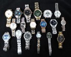 Lot Of 18  Watchs 3 Rows Of 6 Each  citizen Eco Drives  fossil tous so co  Look 