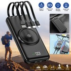 900000mah Portable Power Bank Wireless External Battery Charger For Cell Phone
