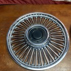 1964-66 Ford Mustang Galaxie 14  Wire Spinner Wheel Covers Without Spinners