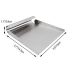  stainless Steel Food Scooper - Large Cast Square Scoop 5 9   Multi-purpose 