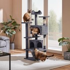 Yaheetech 54in Cat Tree Tower Condo Furniture Scratch Post For Kittens Pet House