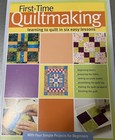 Large Quilting Lot - 3 Books  Tools  Pins  Needles  Templates Patterns 