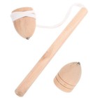  Wooden Spinning Top Toy Gyroscope Child Traditional Toys Old Fashioned