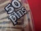 New Pack Of 50 Diamond  Large Hardwood Spring Clothes Pins Usa