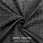 Pleated Waffle Weave Bed Skirt  Tailored Dust Ruffle 14 Inch Drop Easy