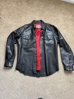 Ha Leather Shirt Motorcycle Hells Angels Usa Size Xl Vintage