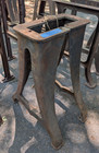  7 Industrial Iron Table Legs Factory Machine Shop Antique Vintage 1 Pair
