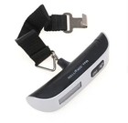 Portable Travel 110lb   50kg Lcd Digital Hanging Luggage Scale Electronic Weight