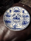 Vintage Rhode Island The Ocean State Collectible 8  Plate Watch Hill Slater Mill