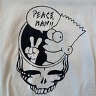 Vintage 90 s Grateful Dead  the Simpsons    peace Man    Rare
