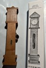 Vintage Dollhouse Concord Miniatures Wooden Grandfather Clock