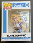 Novak Djokovic Signed Autograph Custom Tennis Funko W exact Proof   Beckett Coa