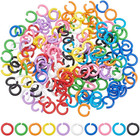 200pcs 6mm Colored Jump Rings 10 Colors Open Jump Rings O Ring Connectors 18    