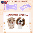 40 Pieces Hair Clips For Dogs Cute 1 Inch Puppy Dog Barrettes Small Bone Snap Ha