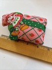 Vintage Strawberry Shortcake Fabric Stuffed Pillow Ornament Two Sided