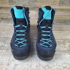 Salewa Crow Gtx Womens Hiking Boots 9 5 Navy Ethernal Blue Lace Up Mid