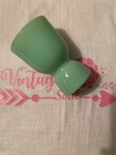 Vtg Fire King Jadeite Green Glass Double Egg Cup Mcm 2 Sided